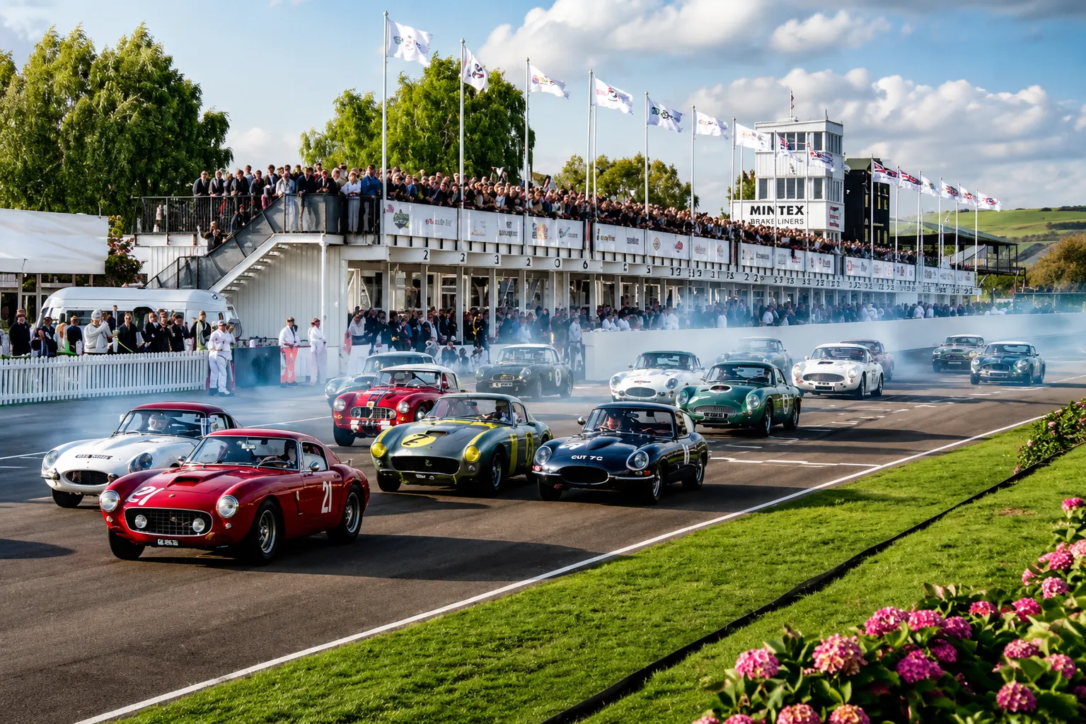 Luxury chauffeur vehicle for London to Goodwood transfers